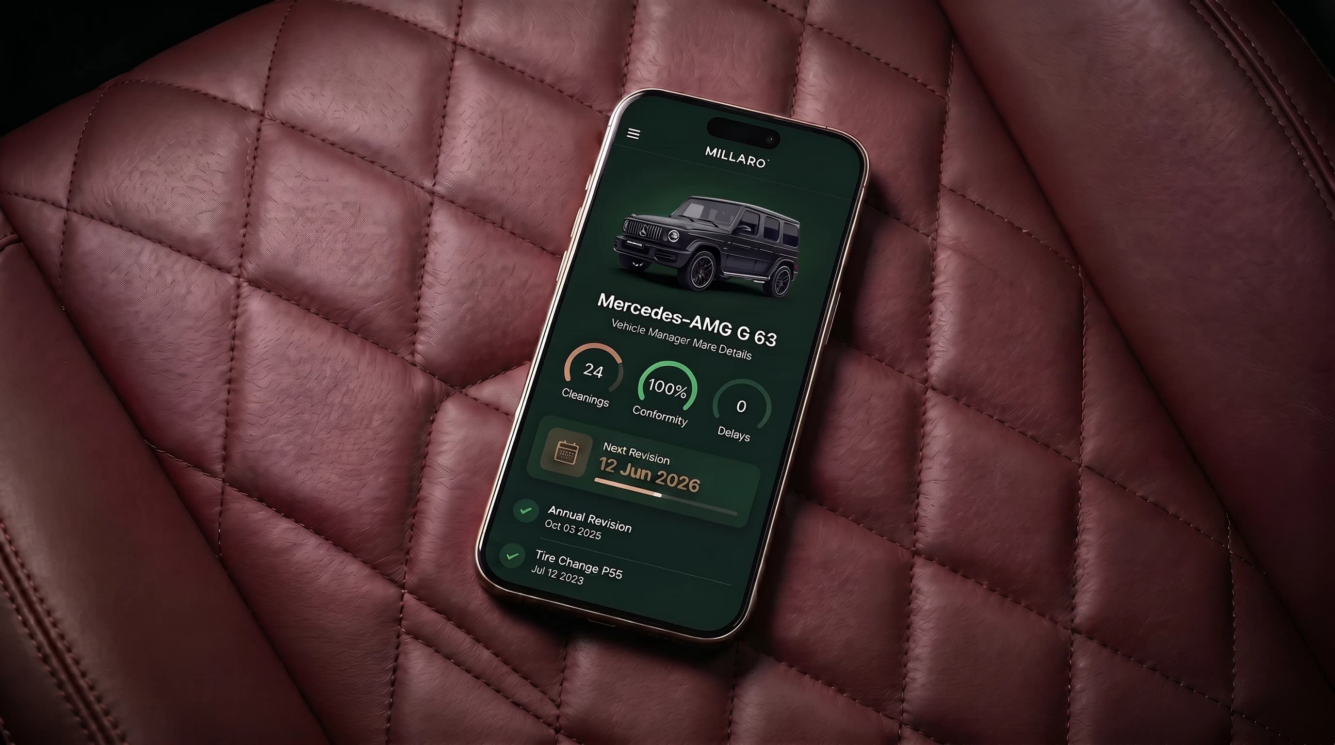 Millaro Passport — dossier digital de traçabilité véhicule de luxe